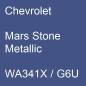 Preview: Chevrolet, Mars Stone Metallic, WA341X / G6U.